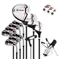 Draagbare Golfset voor Dames 15-Delige Golfset voor Rechtshandigen met Golftas en Regenhoes