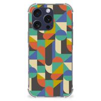 iPhone 16 Pro Max Doorzichtige Silicone Hoesje Funky Retro