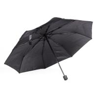 Paraplu mini - zwart - opvouwbaar - 93 x 55 cm - reisparaplu - compact Paraplu mini - zwart - opvouwbaar - 93 x 55 cm - reisparaplu - compact