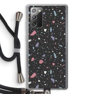 Terrazzo N°16: Samsung Galaxy Note 20 / Note 20 5G Transparant Hoesje met koord