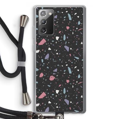 Terrazzo N°16: Samsung Galaxy Note 20 / Note 20 5G Transparant Hoesje met koord