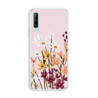 Painted wildflowers: Huawei P Smart Pro Transparant Hoesje
