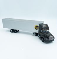 Amerikaanse Mack Truck met oplegger Schaalmodel Officieel Personeel Cadeau Die-Cast