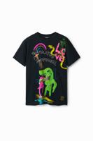 T-shirt met korte mouwen dino - BLACK - S - thumbnail