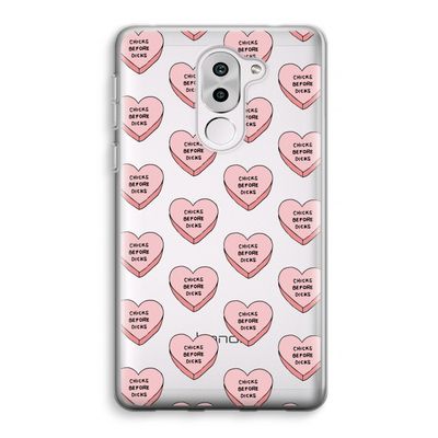 Chicks before dicks: Honor 6X Transparant Hoesje