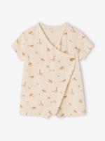 Personaliseerbare combishort van biologisch katoen ecru