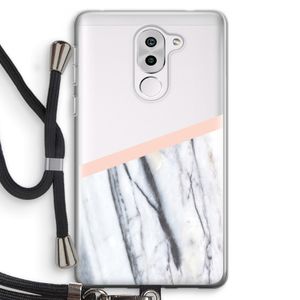 A touch of peach: Honor 6X Transparant Hoesje met koord