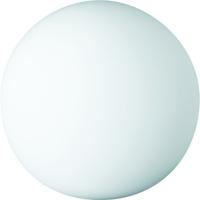 Stijlvolle Glazen LED Tafellamp - E27 Fitting - Glans Wit