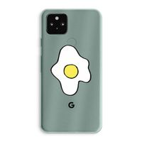 Spiegelei: Google Pixel 5a 5G Transparant Hoesje