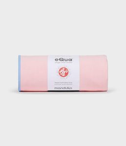 Manduka eQua Yogamat Handdoek – Coral (182 x 67  cm)