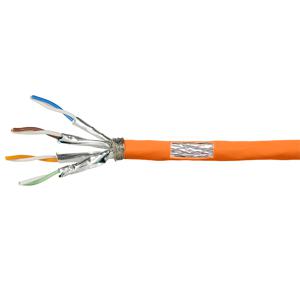 LogiLink CPV0060 netwerkkabel 100 m Cat7 S/FTP (S-STP) Oranje