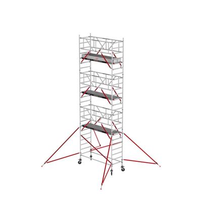 Altrex RS TOWER 51 PLUS rolsteiger | 8.20 m | 0.90 m | 2.45 m houten platform | Safe-Quick + schoren - TX511037