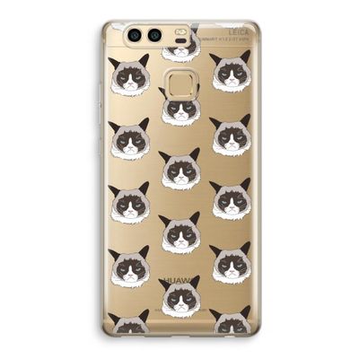 It's a Purrr Case: Huawei P9 Transparant Hoesje