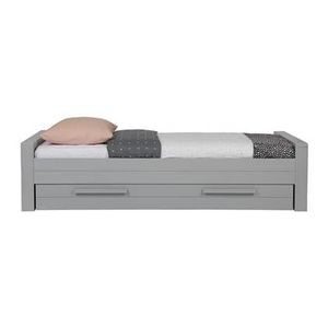 Woood Dennis Bed 90 x 200 cm - Grijs