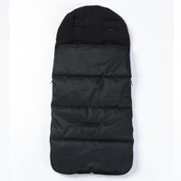 Winter en herfst baby wandelwagen slaapzak waterdichte kinderwagen voet cover (zwart)