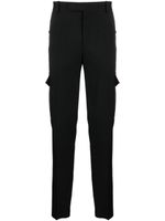 Alexander McQueen pantalon fuselé à poches cargo - Noir - thumbnail