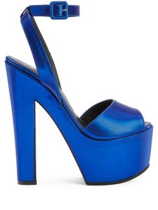 Giuseppe Zanotti sandales Tarifa 170 mm à plateforme - Bleu