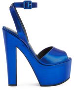 Giuseppe Zanotti sandales Tarifa 170 mm à plateforme - Bleu