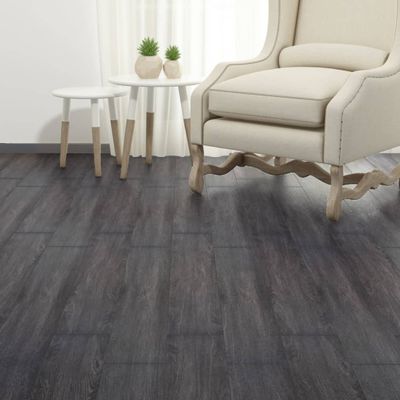 VidaXL Vloerplanken zelfklevend 5,21 m² 2 mm pvc zwart en wit