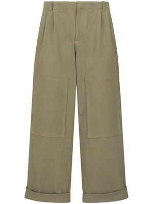 ETRO pantalon court à coupe ample - Tons neutres