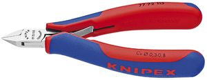 Knipex Elektronica-zijsnijtang met meer-componentengrepen 115 mm - 7772115