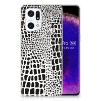 OPPO Find X5 Pro | TPU Hoesje | Slangenprint