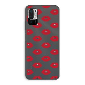 Lips: Xiaomi Redmi Note 10 5G Transparant Hoesje