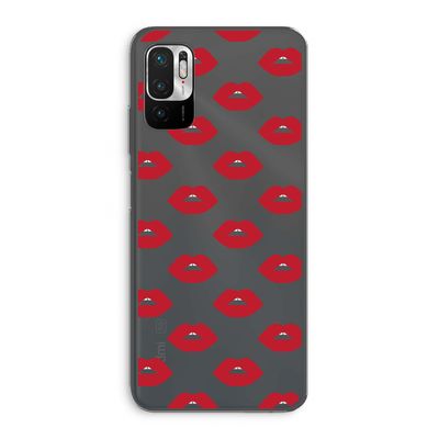 Lips: Xiaomi Redmi Note 10 5G Transparant Hoesje