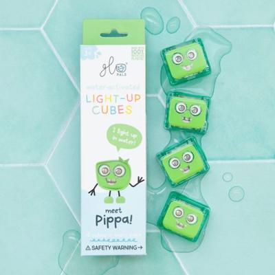 Glo Pals Light Up Cubes | Poppetje Pippa groen