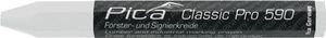 Pica Bosbouwers-/markeerkrijt | wit | met papier | Pica Classic PRO 590 | 12 stuks - 590/52 590/52