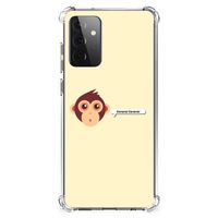 Samsung Galaxy A72 4G/5G Stevig Bumper Hoesje Monkey