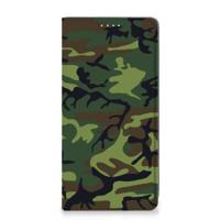 Samsung Galaxy S23 | Hoesje met Magneet | Army Dark
