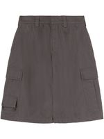 AMBUSH front-slit cargo shorts - Gris