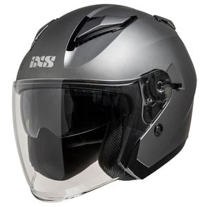 IXS iXS868, Jethelm of scooter helm, Mat Grijs