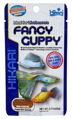 Hikari Fancy Guppy - 22 gram