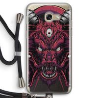 Hell Hound and Serpents: Samsung Galaxy A5 (2017) Transparant Hoesje met koord