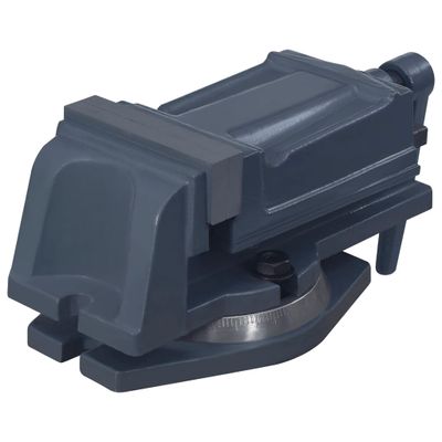 vidaXL Bankschroef draaibaar 100 mm gietijzer vidaXL Bankschroef draaibaar 100 mm gietijzer