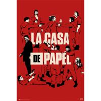Poster Money Heist All Characters 61x91,5cm