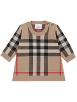 Burberry Kids robe à motif Vintage Check - Marron - thumbnail