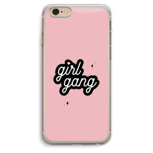 Girl Gang: iPhone 6 Plus / 6S Plus Transparant Hoesje