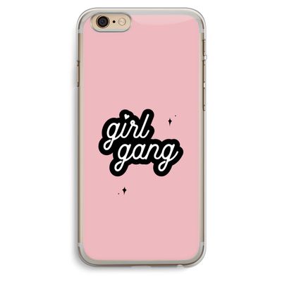Girl Gang: iPhone 6 Plus / 6S Plus Transparant Hoesje