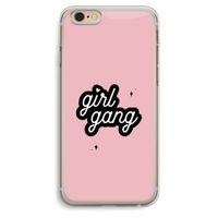 Girl Gang: iPhone 6 Plus / 6S Plus Transparant Hoesje