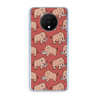 Mammoet: OnePlus 7T Transparant Hoesje