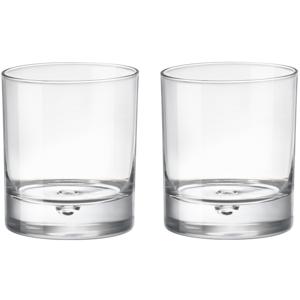 Whisky tumbler glazen - 6x - Barglass - transparant - 280 ml