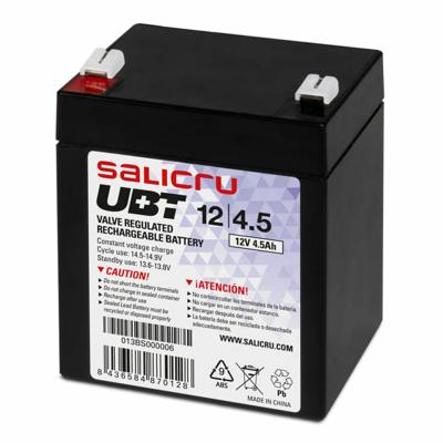 Batterij voor Ononderbreekbaar Stroomvoorzieningssysteem SAI Salicru 013BS000006 VRLA 4.5 Ah 12 V 12V