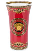 Versace vase Medusa à illustration baroque - Rouge