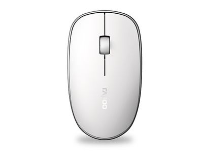 Rapoo M200 Silent Multi-mode Draadloze Muis Muis Wit