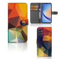 Samsung Galaxy A24 4G | Book Case | Polygon Color