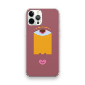 Mono V: iPhone 12 Pro Transparant Hoesje