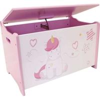 Fun House Unicorn kist heeft houten speelgoed voor kinderen